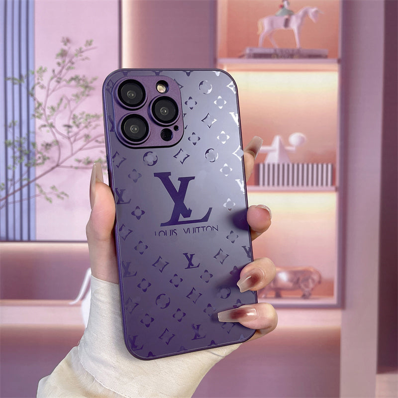 Casing iPhone kaca buram AG yang trendi