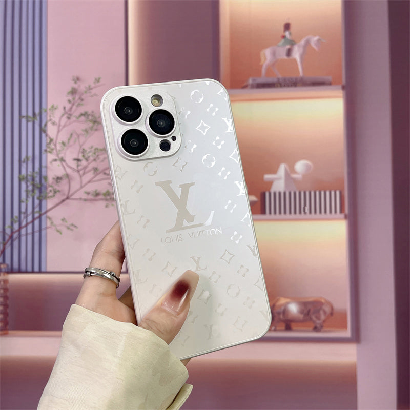 Casing iPhone kaca buram AG yang trendi