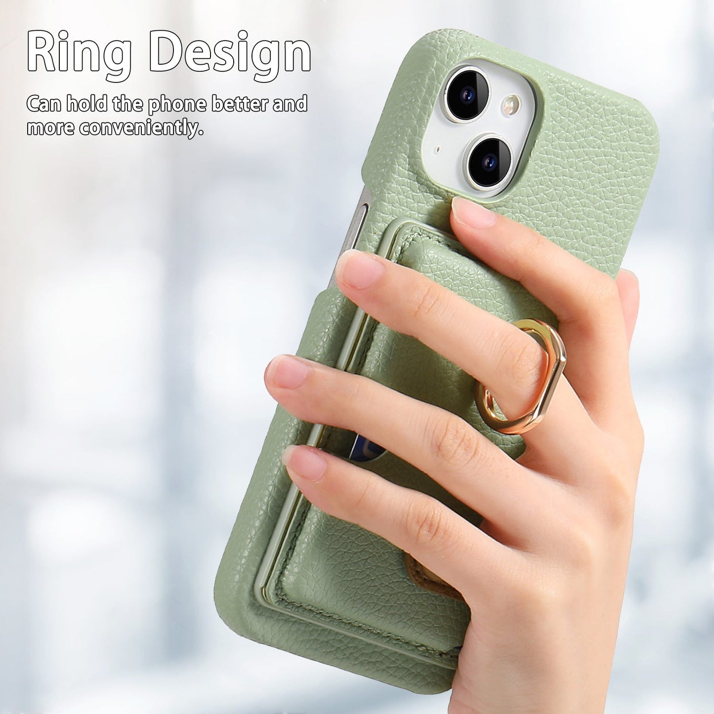 Sarung Dompet iPhone Motif Leci