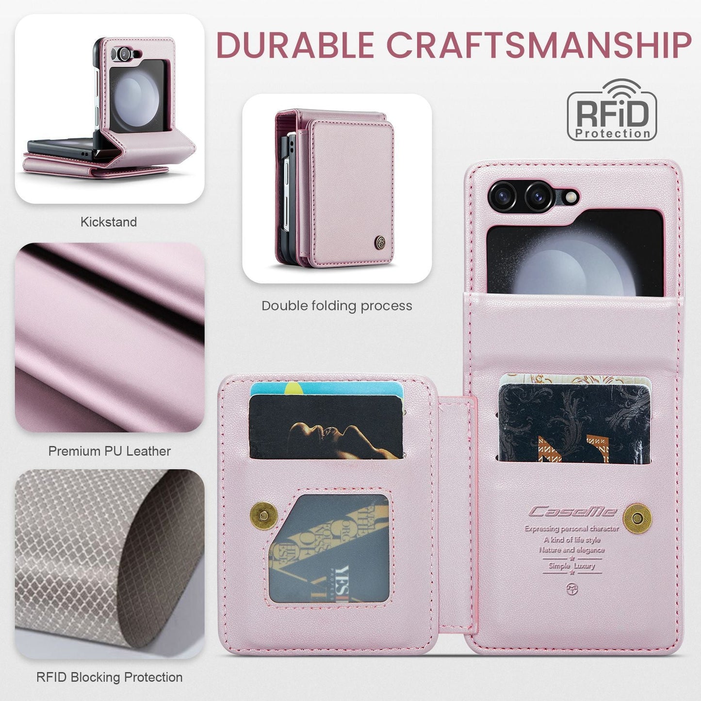 Casing Ponsel Anti Pencurian Plug-in Berkualitas Tinggi untuk Samsung z Flip