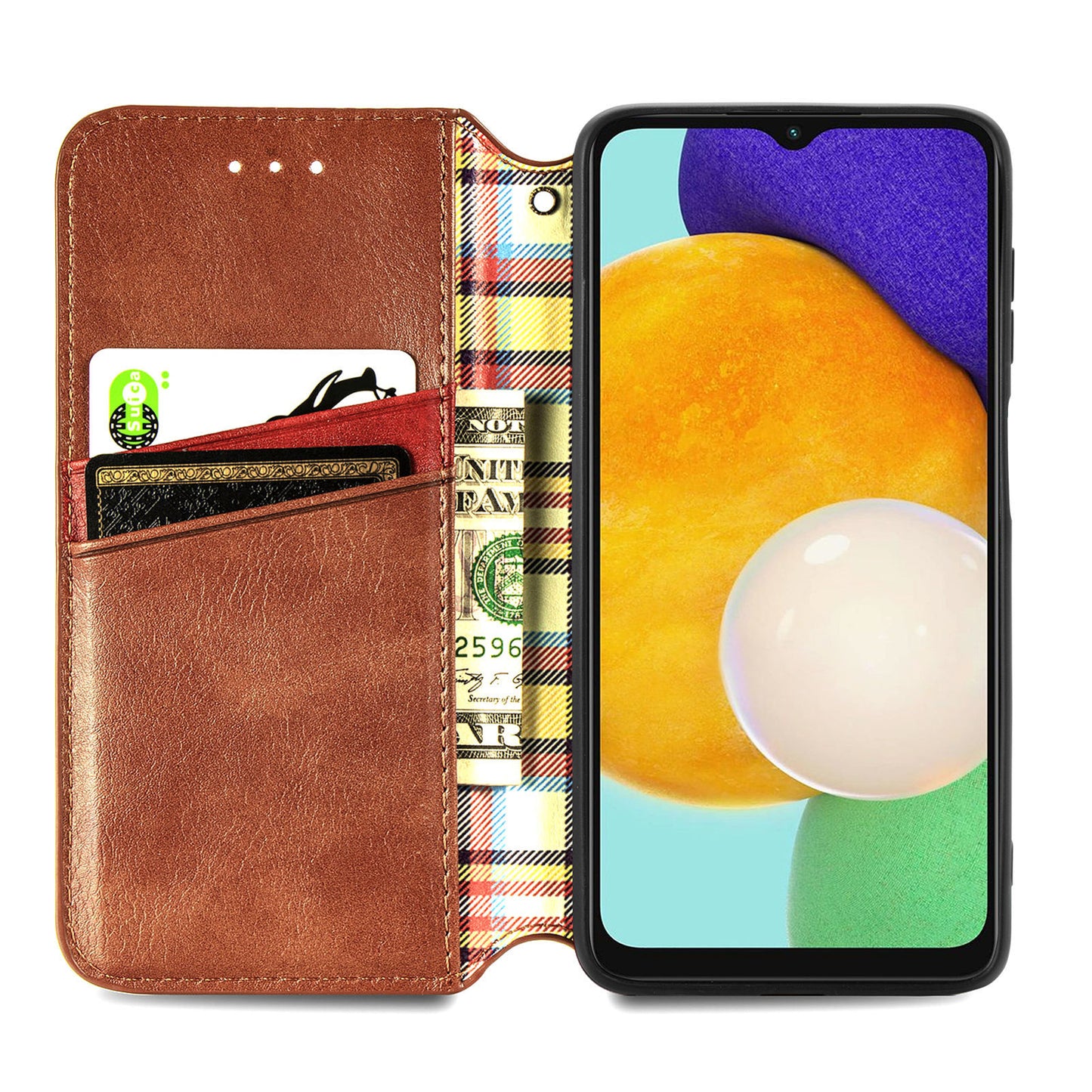 Casing Ponsel Samsung Flip Magnetik Bisnis
