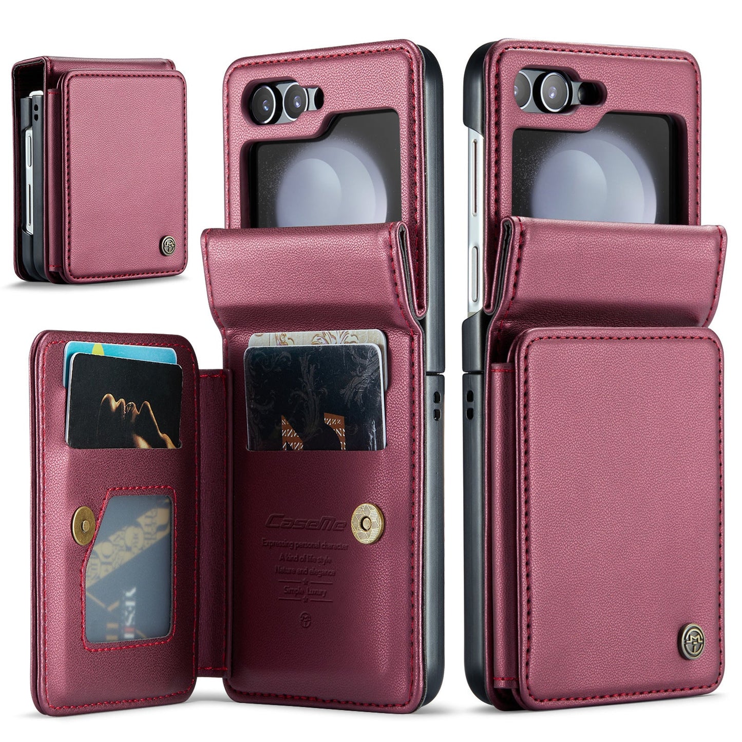 Casing Ponsel Anti Pencurian Plug-in Berkualitas Tinggi untuk Samsung z Flip