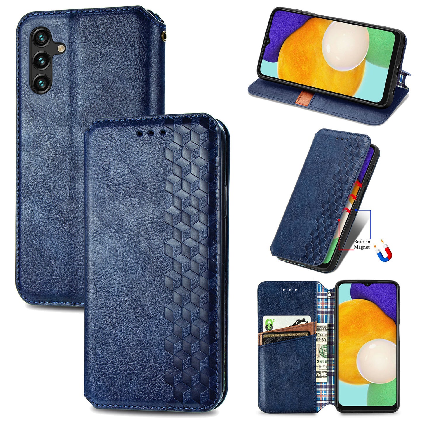 Casing Ponsel Samsung Flip Magnetik Bisnis