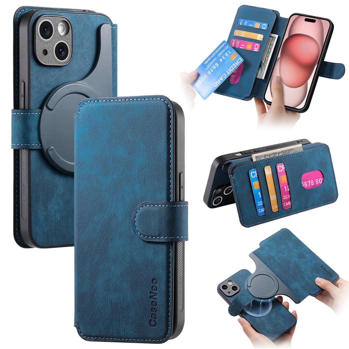 Casing iPhone dengan fungsi pemisahan magnetik Bergaya dan praktis pada saat yang bersamaan