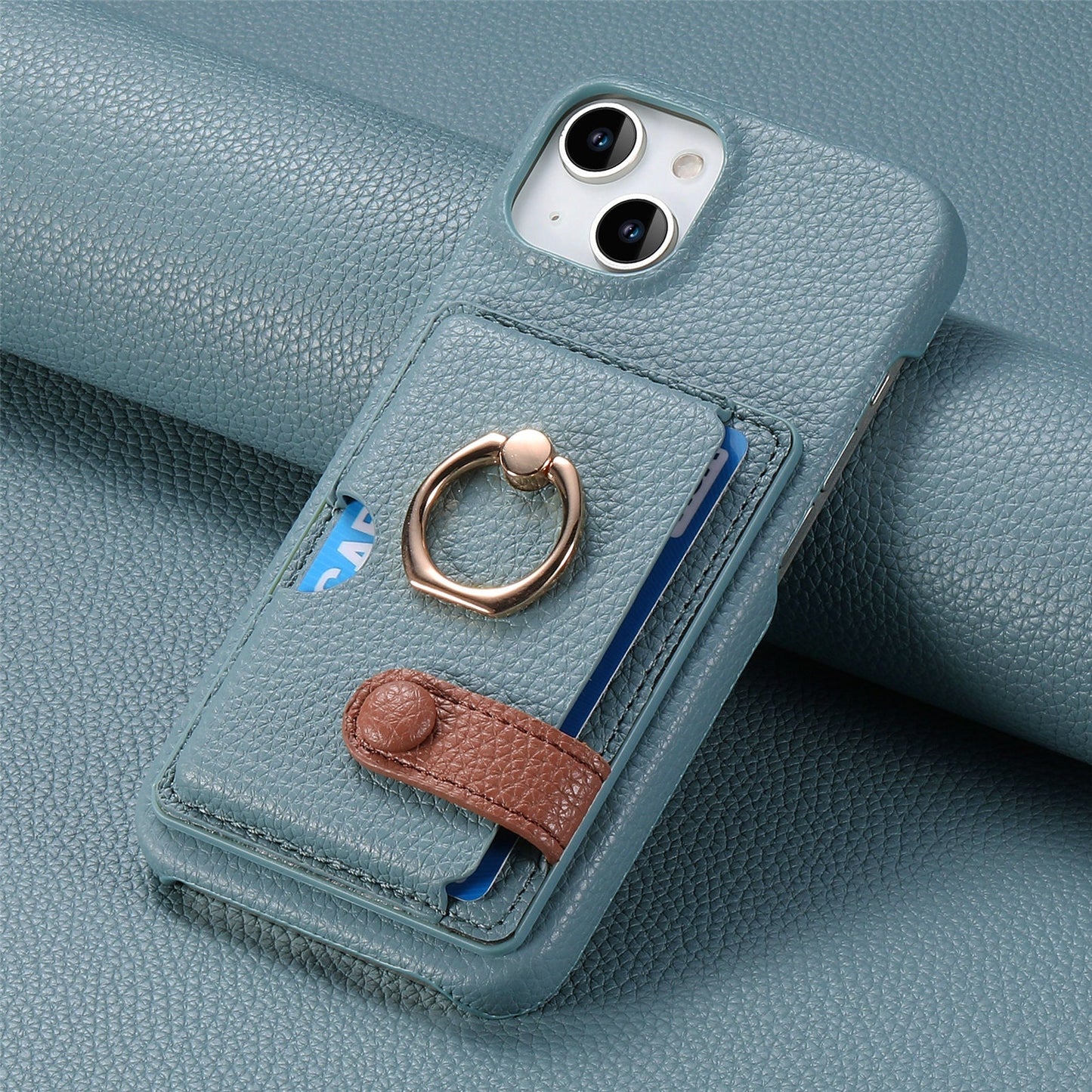 Sarung Dompet iPhone Motif Leci