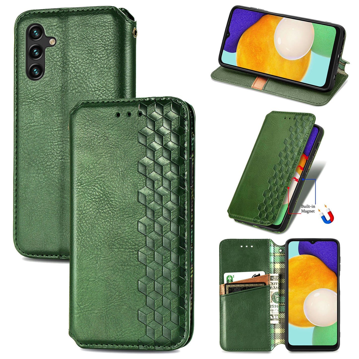 Casing Ponsel Samsung Flip Magnetik Bisnis