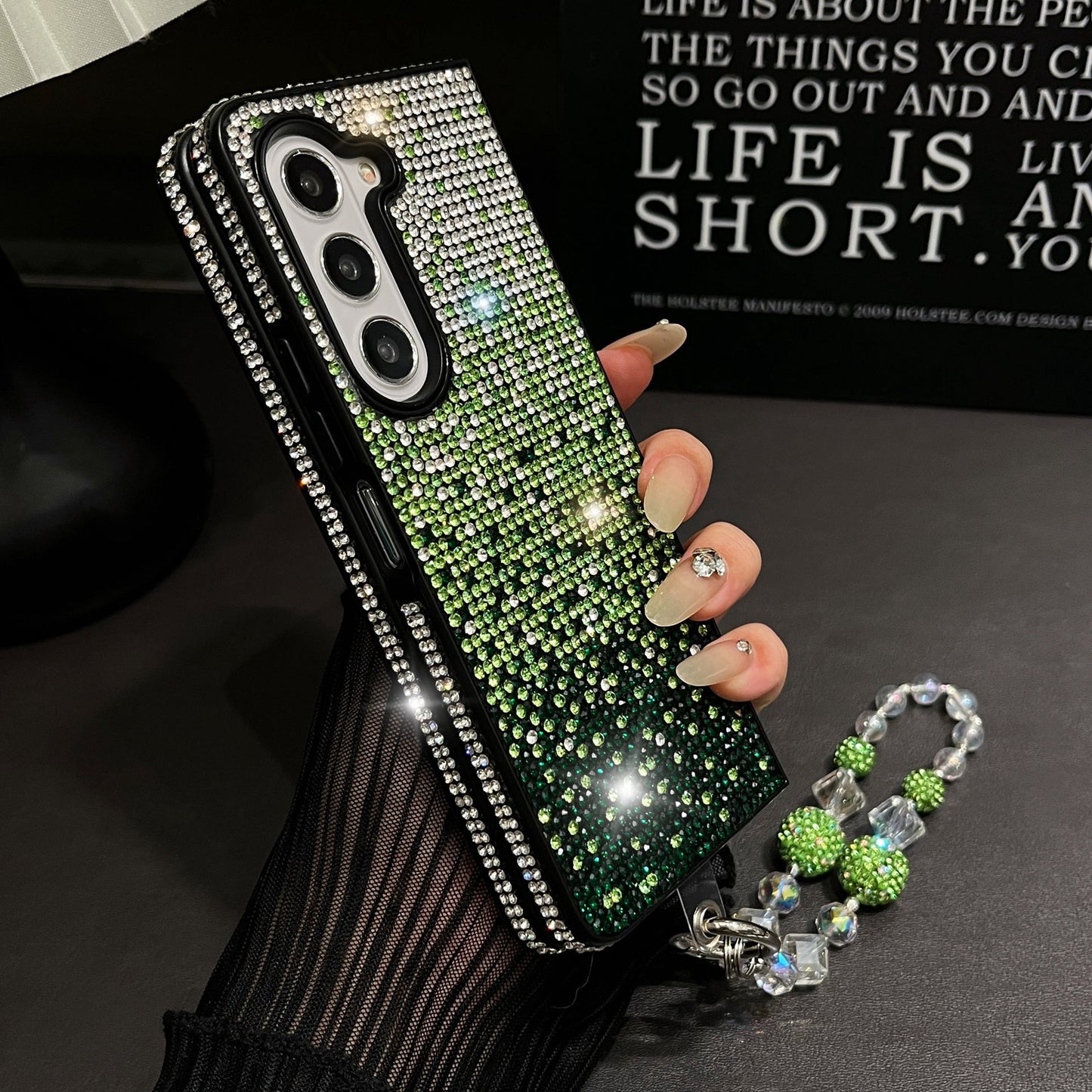 Casing Berlian Mewah Untuk Seri Samsung Galaxy Z Fold