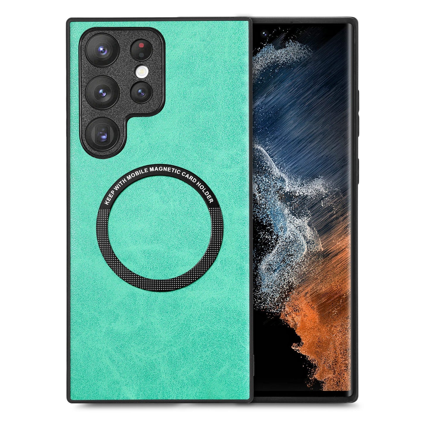 Casing Ponsel Magnetik Samsung dengan Gaya Sederhana
