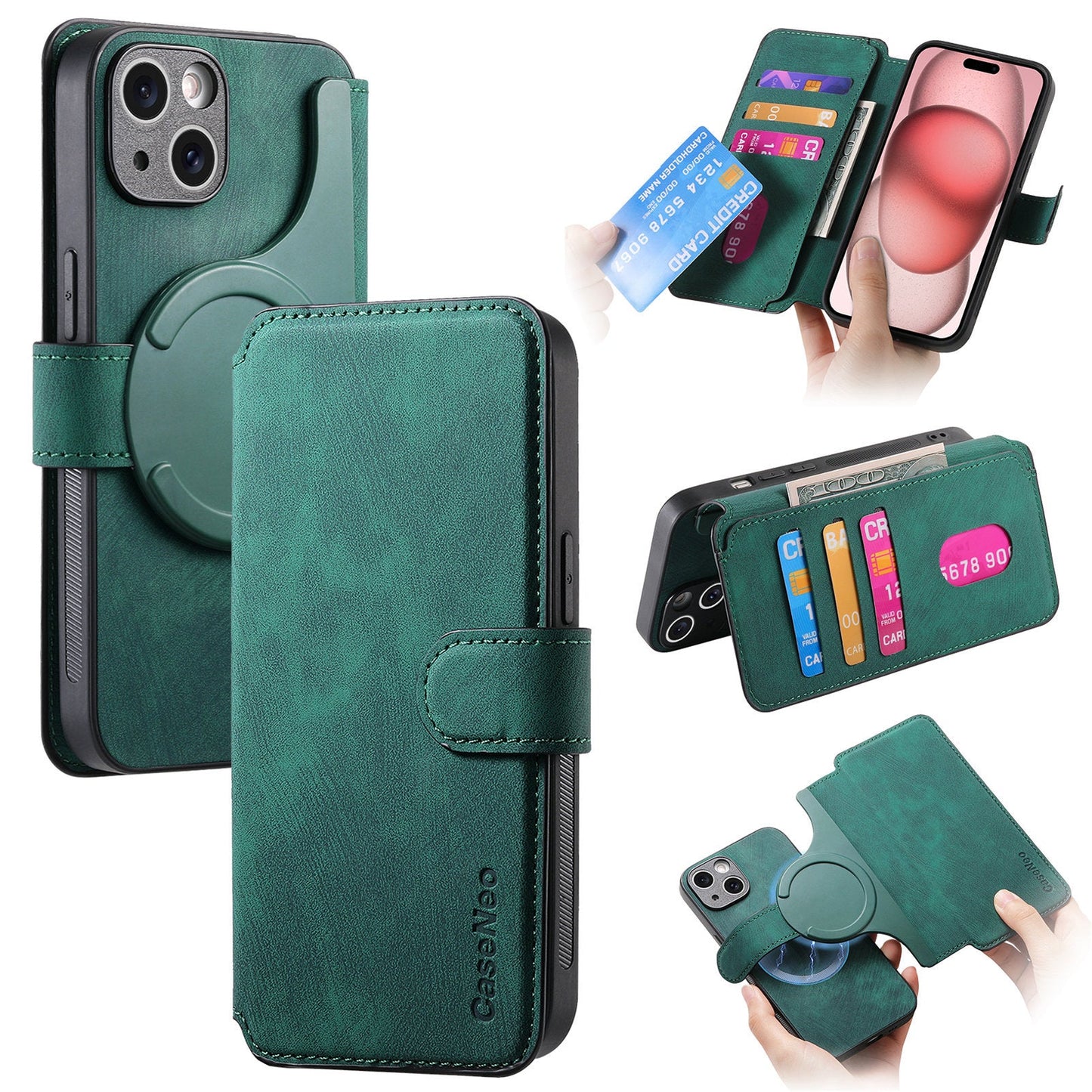 Casing iPhone dengan fungsi pemisahan magnetik Bergaya dan praktis pada saat yang bersamaan