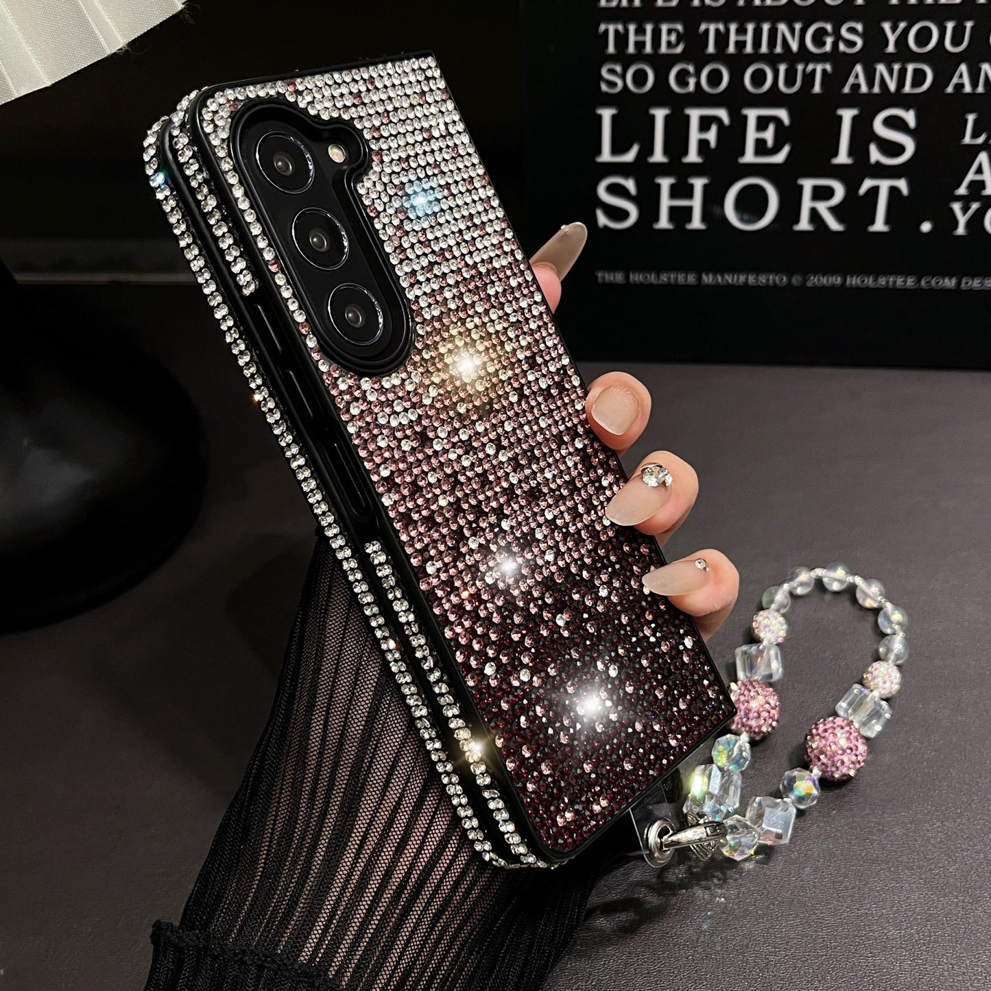 Casing Berlian Mewah Untuk Seri Samsung Galaxy Z Fold