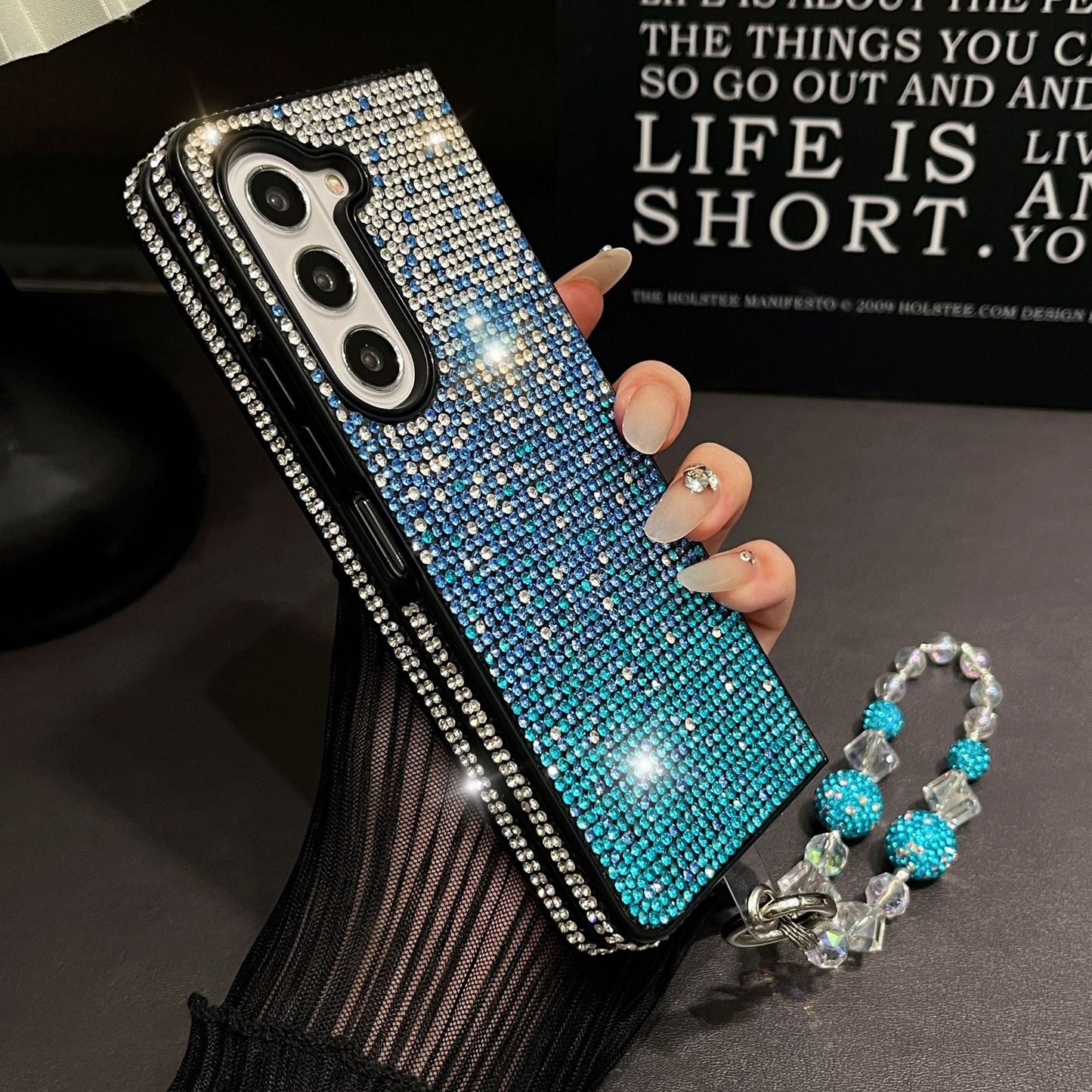 Casing Berlian Mewah Untuk Seri Samsung Galaxy Z Fold
