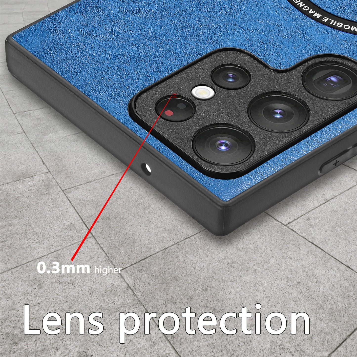 Casing Ponsel Magnetik Samsung dengan Gaya Sederhana