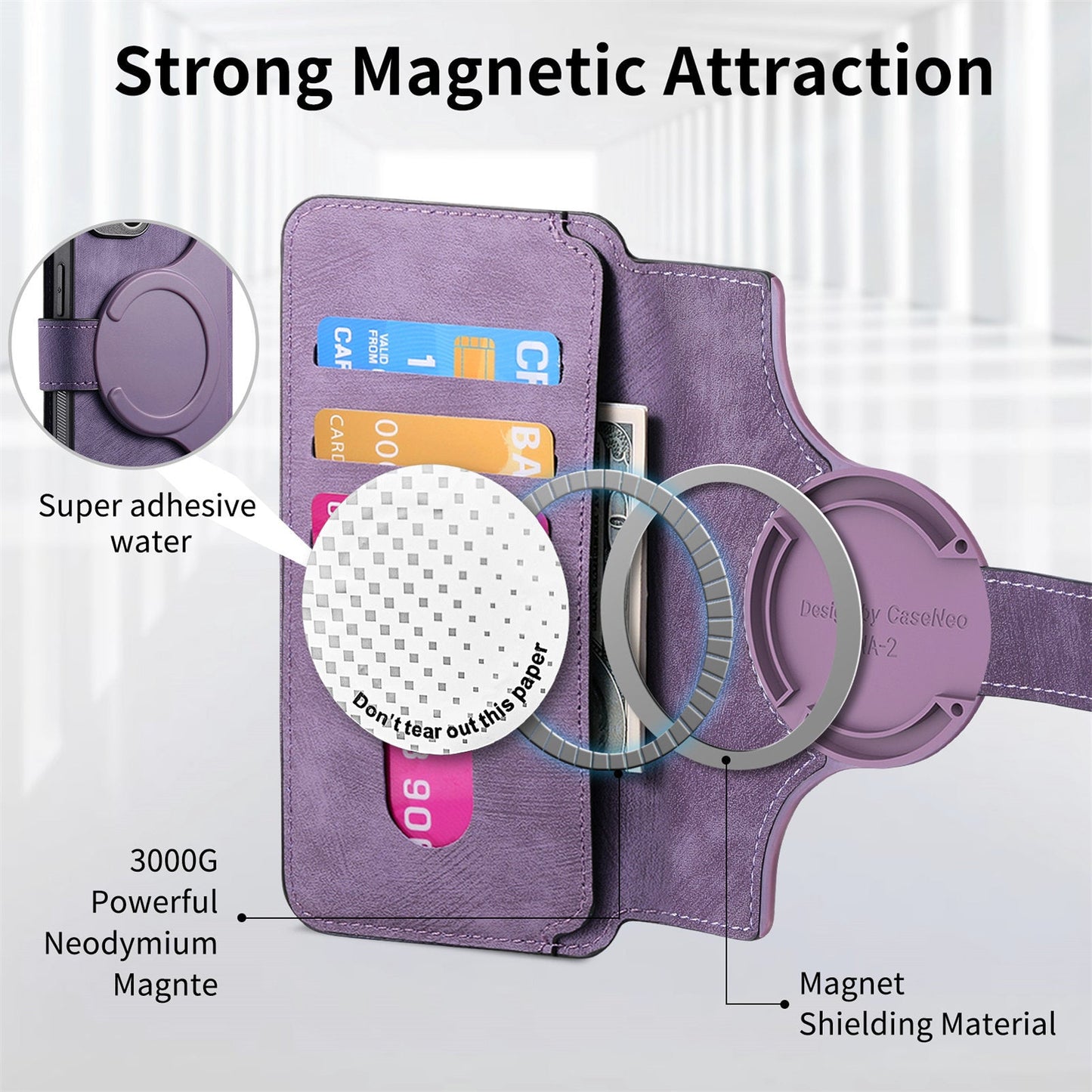 Casing iPhone dengan fungsi pemisahan magnetik Bergaya dan praktis pada saat yang bersamaan