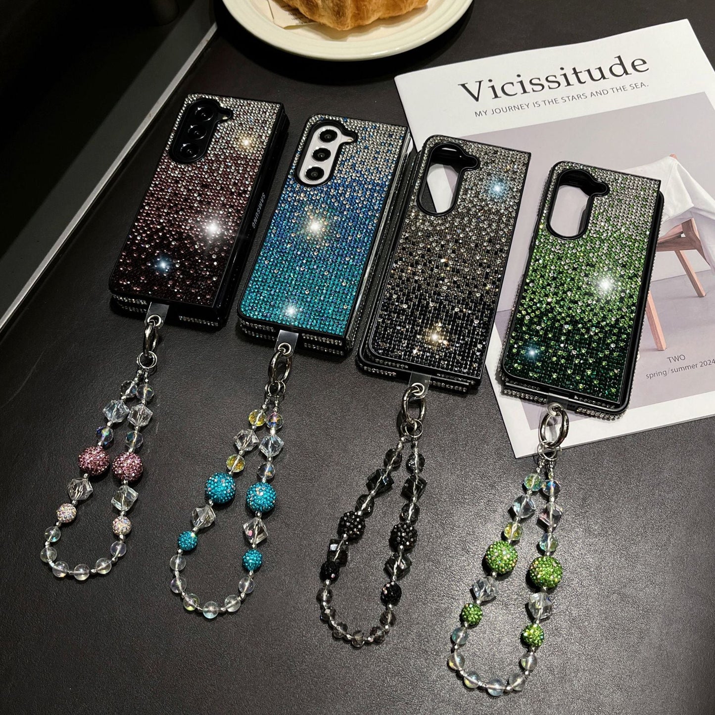 Casing Berlian Mewah Untuk Seri Samsung Galaxy Z Fold