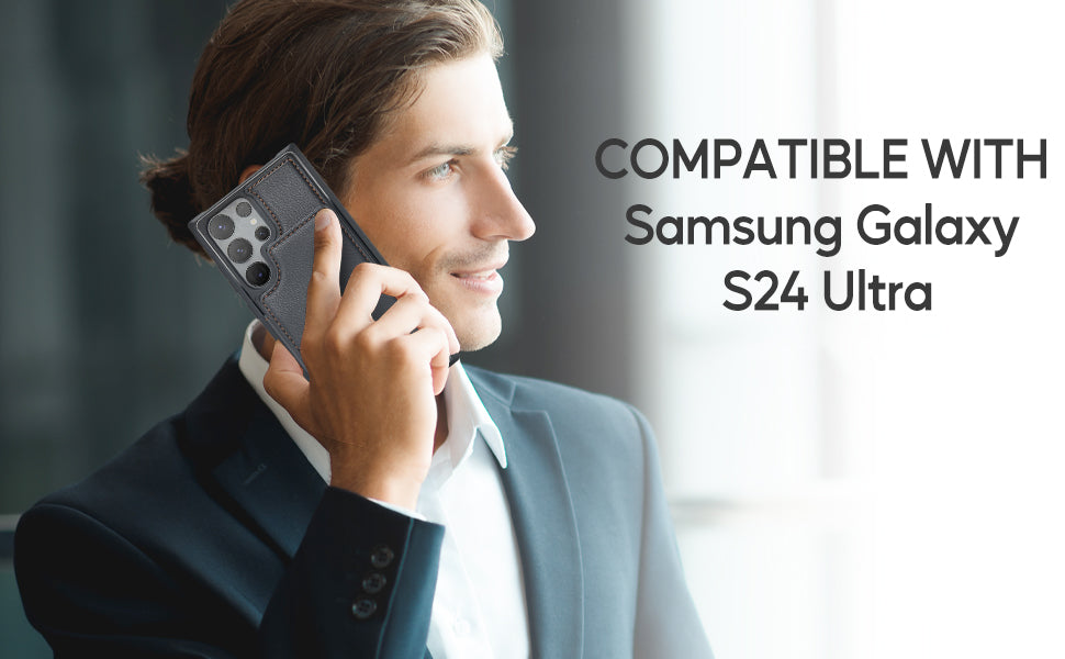 Dompet Penutup Belakang Casing Kulit Casing Ponsel Samsung