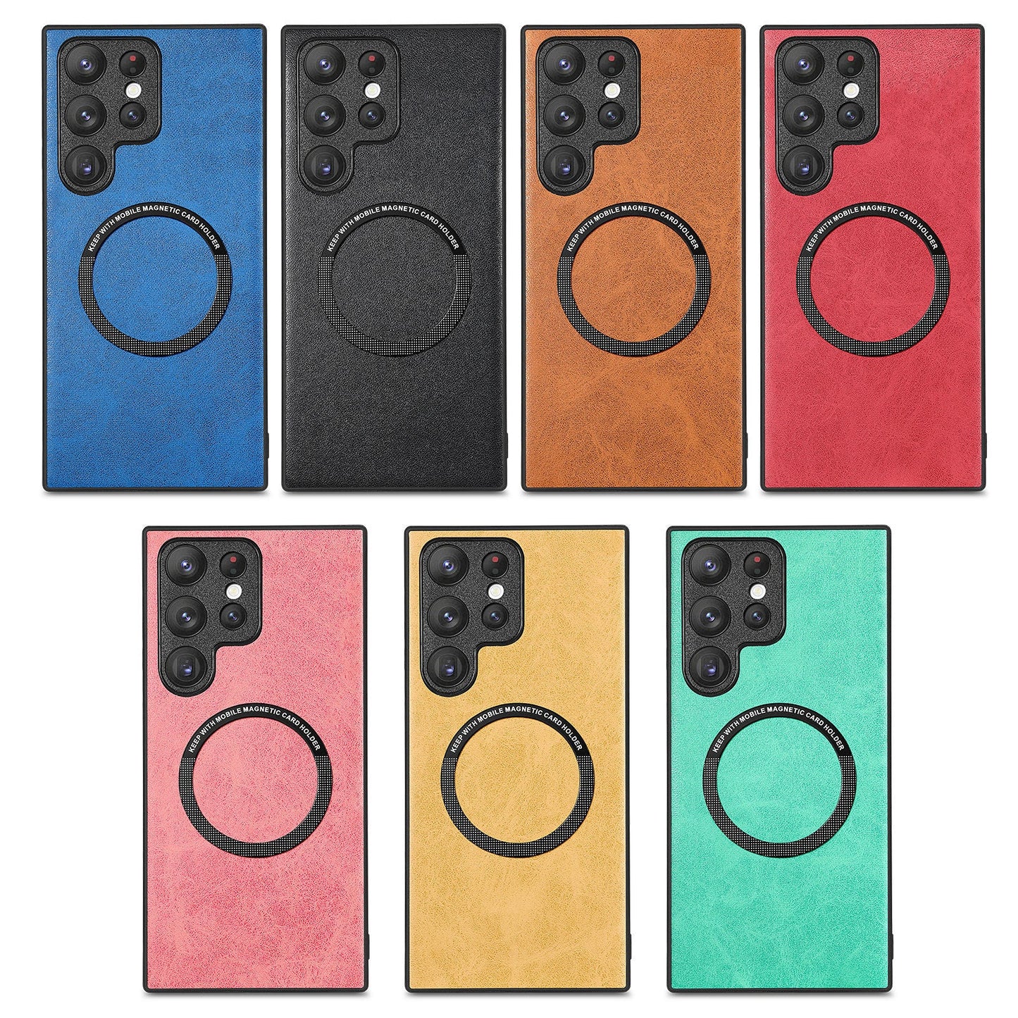 Casing Ponsel Magnetik Samsung dengan Gaya Sederhana