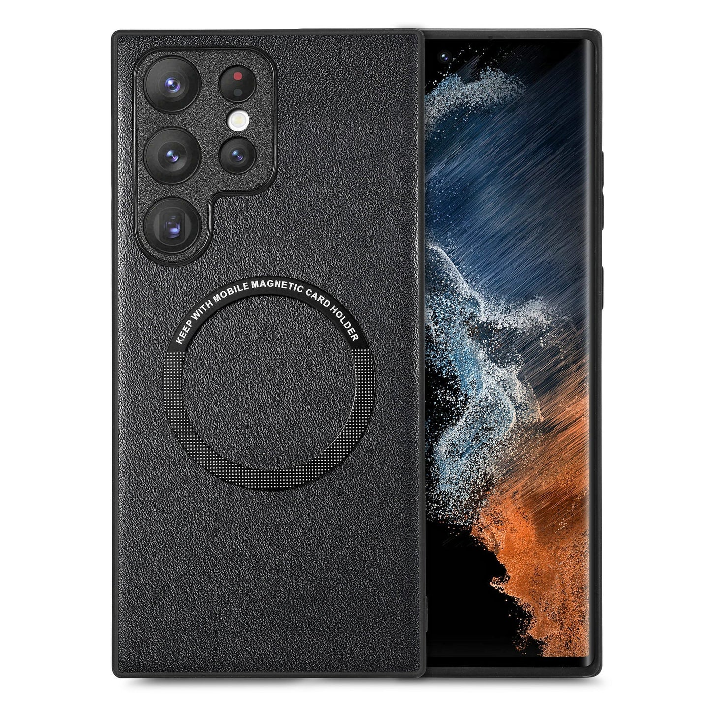 Casing Ponsel Magnetik Samsung dengan Gaya Sederhana