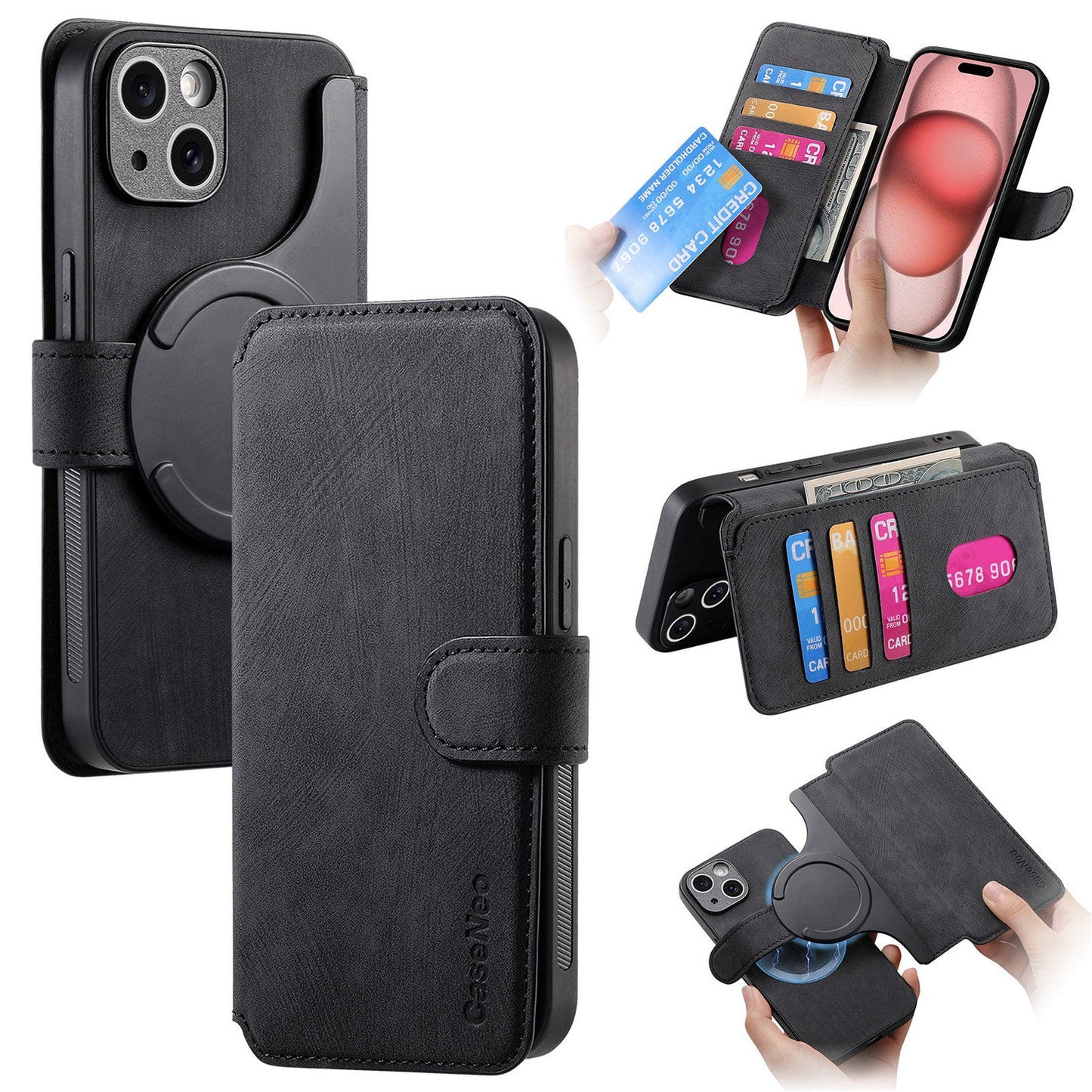 Casing iPhone dengan fungsi pemisahan magnetik Bergaya dan praktis pada saat yang bersamaan