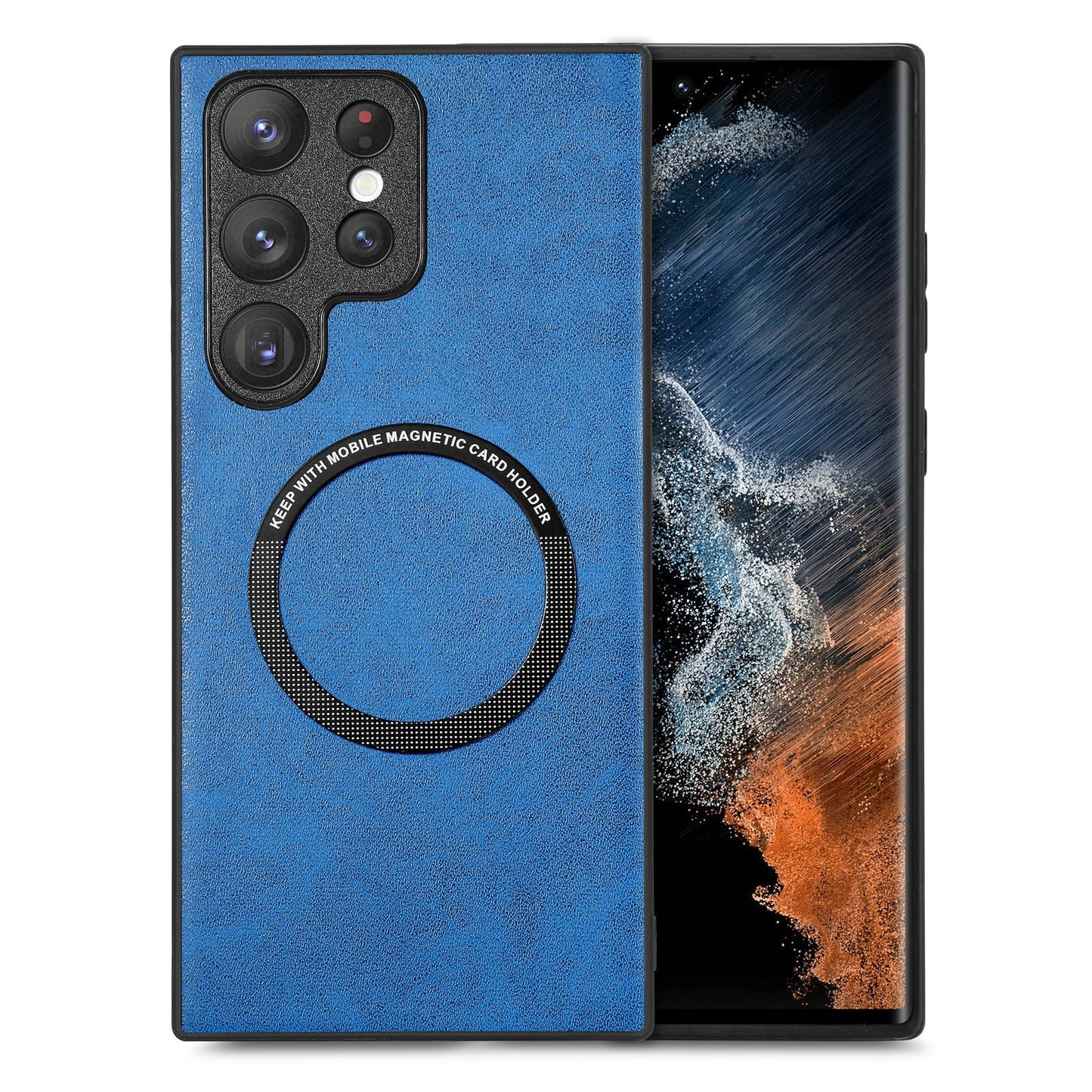 Casing Ponsel Magnetik Samsung dengan Gaya Sederhana