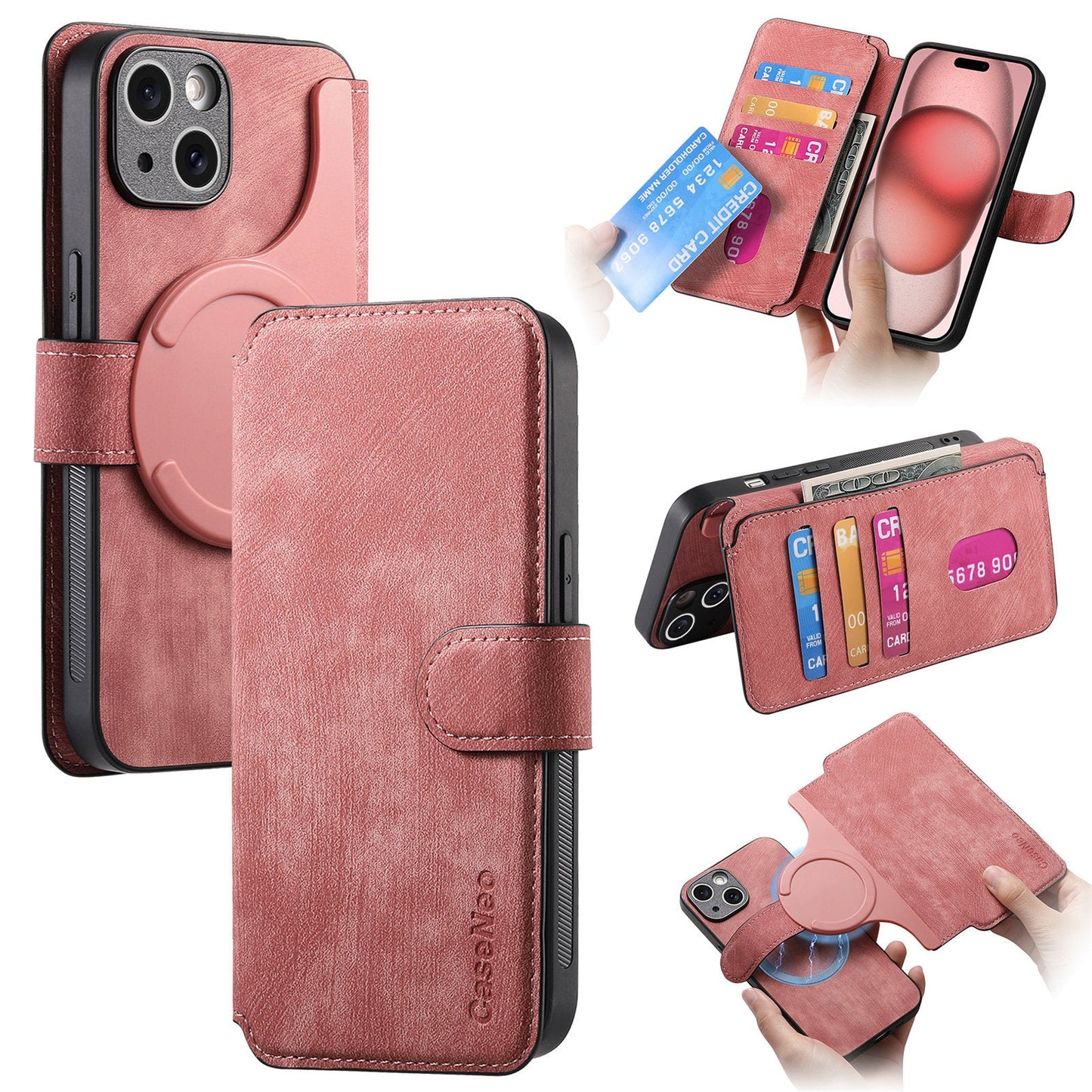Casing iPhone dengan fungsi pemisahan magnetik Bergaya dan praktis pada saat yang bersamaan