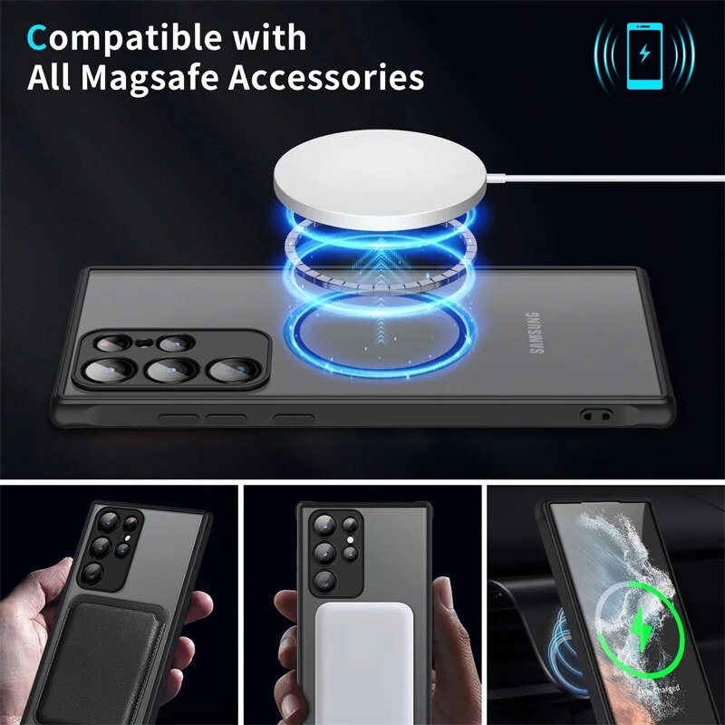 Casing Matte Magnetik Untuk Samsung