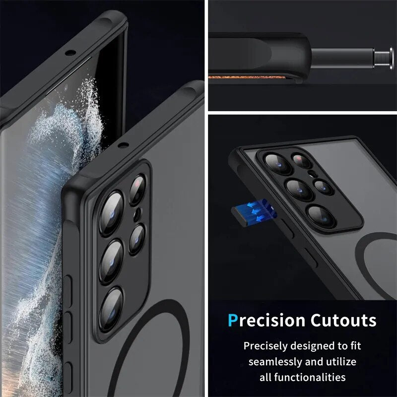 Casing Matte Magnetik Untuk Samsung