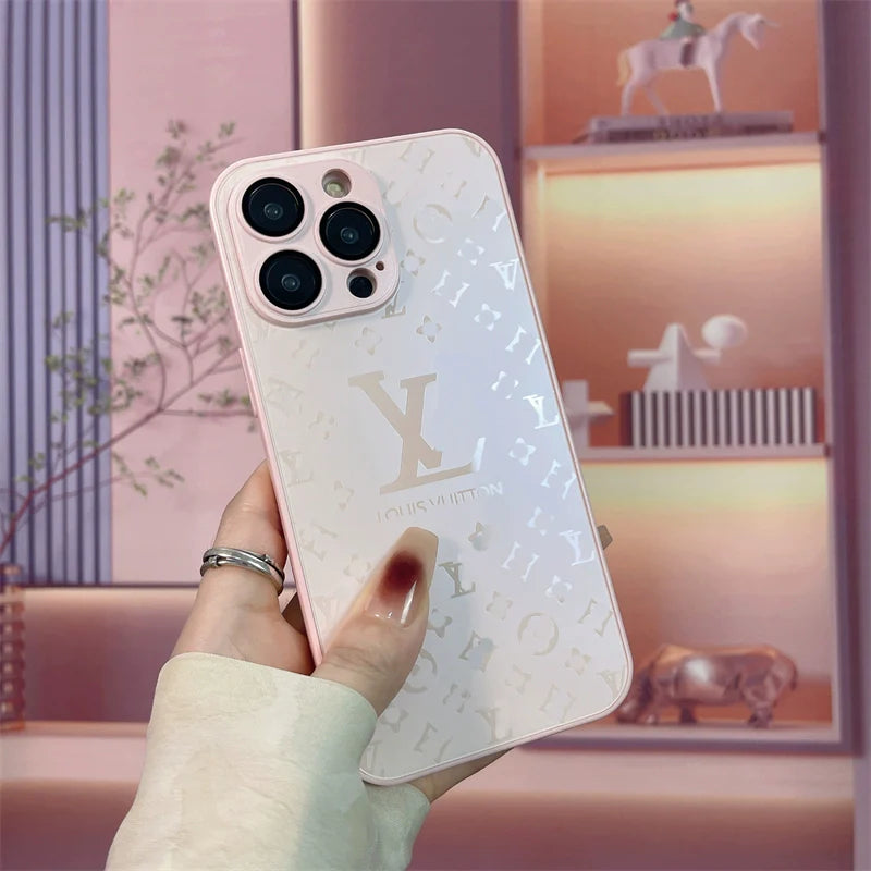 Casing iPhone kaca buram AG yang trendi