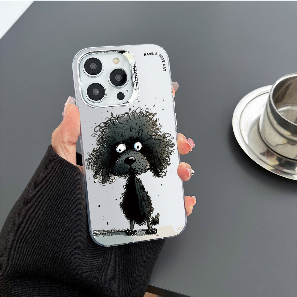 Casing iPhone grafiti hip-hop yang trendi