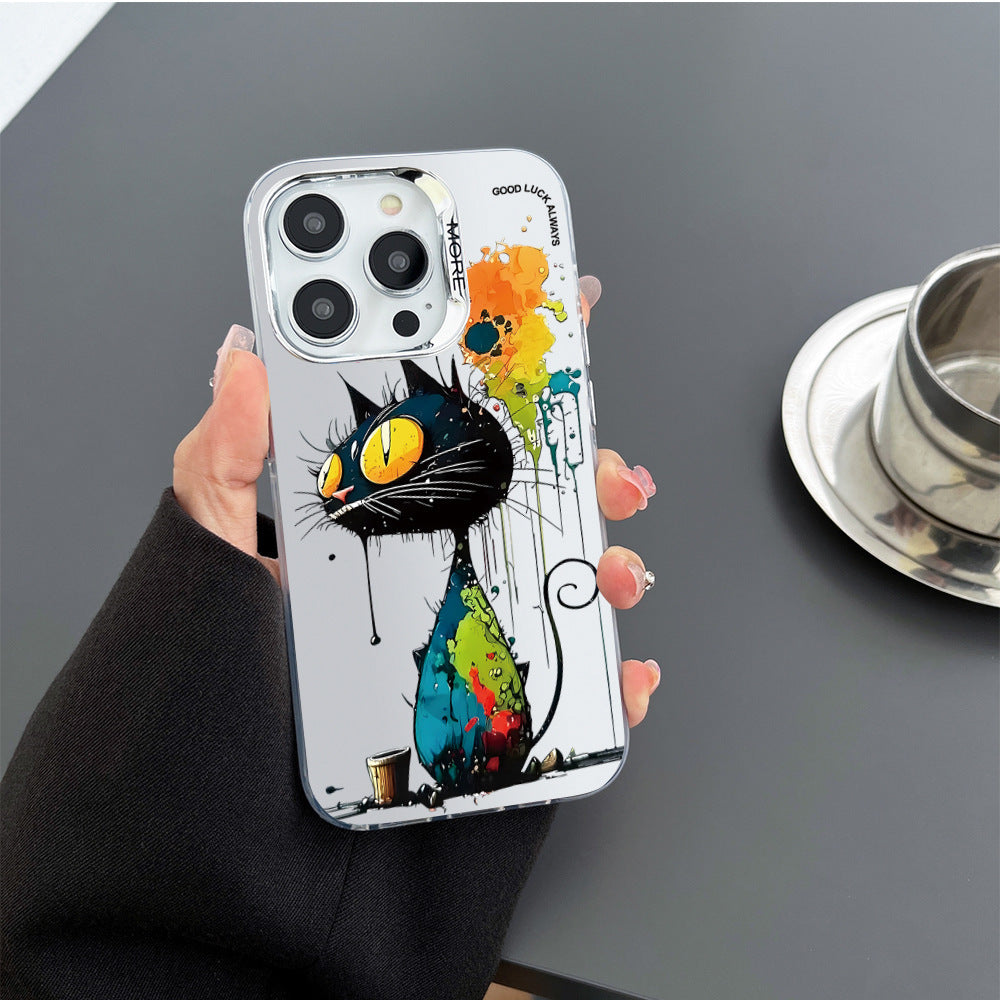 Casing iPhone grafiti hip-hop yang trendi