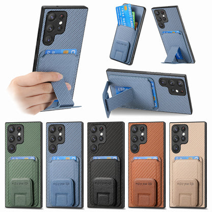 Casing ponsel Samsung slot kartu dudukan sederhana 