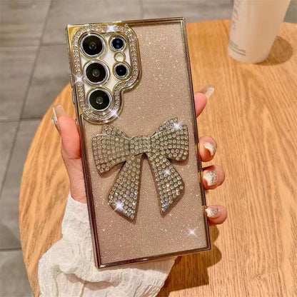 Bow Glitter Samsung Phone Case