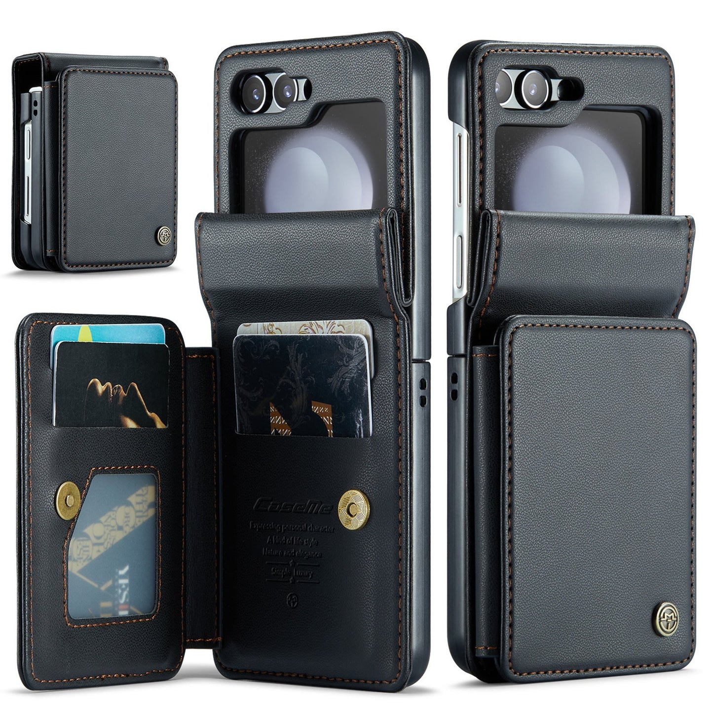 Casing Ponsel Anti Pencurian Plug-in Berkualitas Tinggi untuk Samsung z Flip 