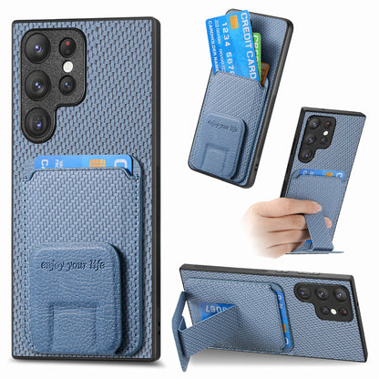 Casing ponsel Samsung slot kartu dudukan sederhana 