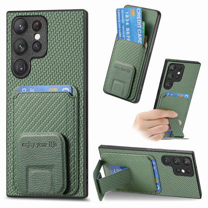 Casing ponsel Samsung slot kartu dudukan sederhana 