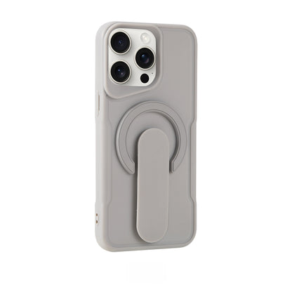 Casing Ponsel Apple dengan Dudukan Lipat Magnetik Silikon