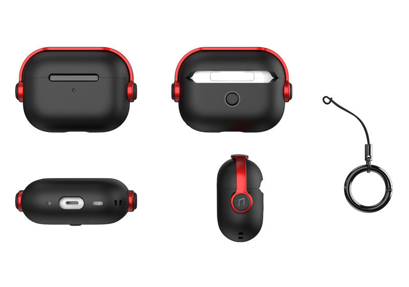 Casing earphone Apple dengan kunci kreatif