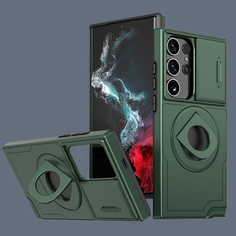 Hidden Armor Magnetic Ring Buckle Samsung Phone Case
