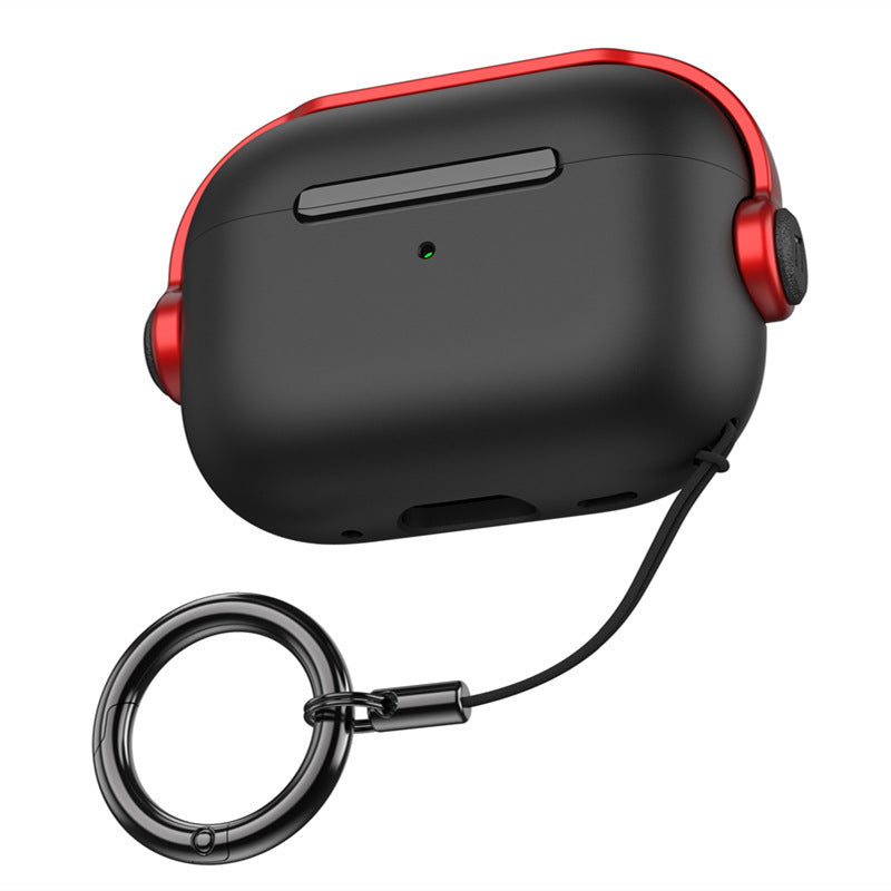 Casing earphone Apple dengan kunci kreatif
