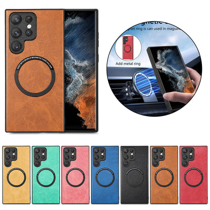 Casing Ponsel Magnetik Samsung dengan Gaya Sederhana 
