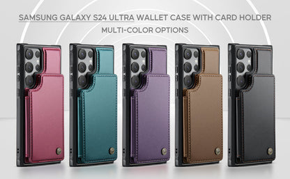 Dompet Penutup Belakang Casing Kulit Casing Ponsel Samsung 