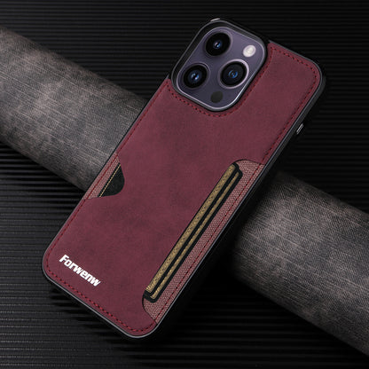 Casing iPhone slot kartu gaya bisnis