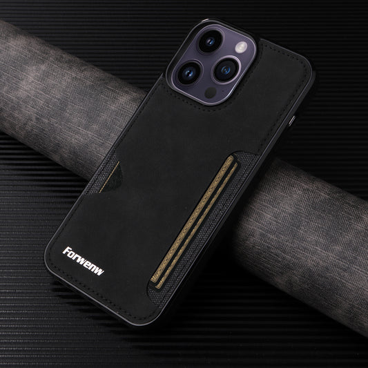 Casing iPhone slot kartu gaya bisnis