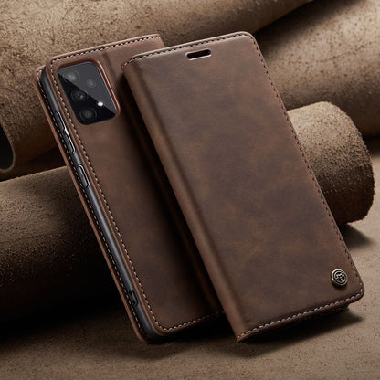 Casing Dompet Kulit Mewah untuk Galaxy 