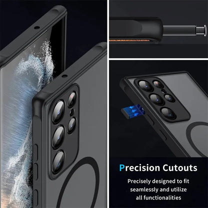Casing Matte Magnetik Untuk Samsung 