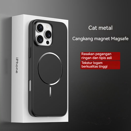 Casing iPhone magnetik logam ultra tipis