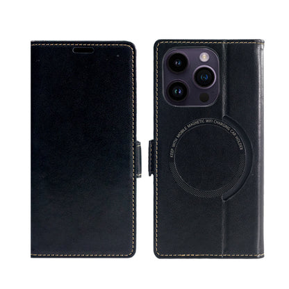 Casing iPhone Magnetik Dompet Kulit