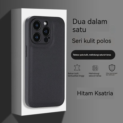 Casing ponsel Apple motif leci dua-dalam-satu yang unik