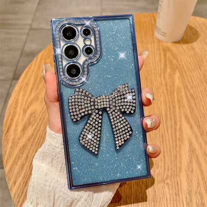 Bow Glitter Samsung Phone Case