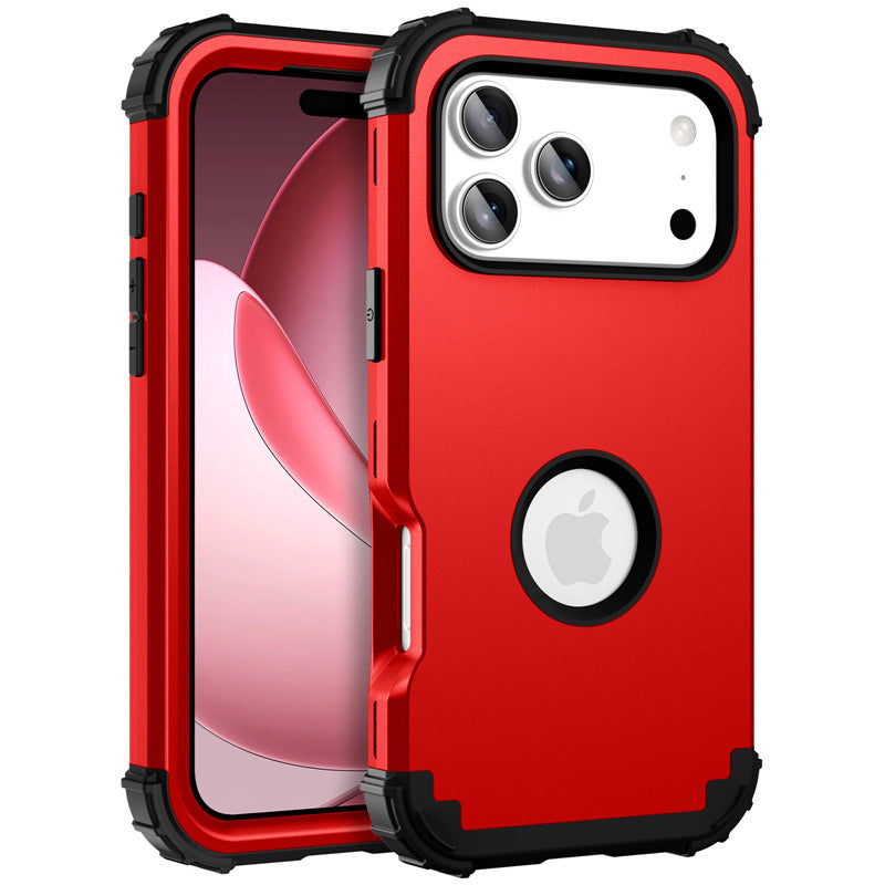 3-in-1 full-coverage anti-drop Apple phone case