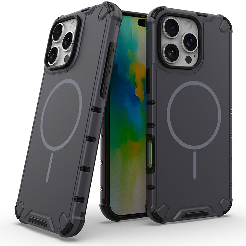 Skin-friendly magnetic heat dissipation Apple phone case